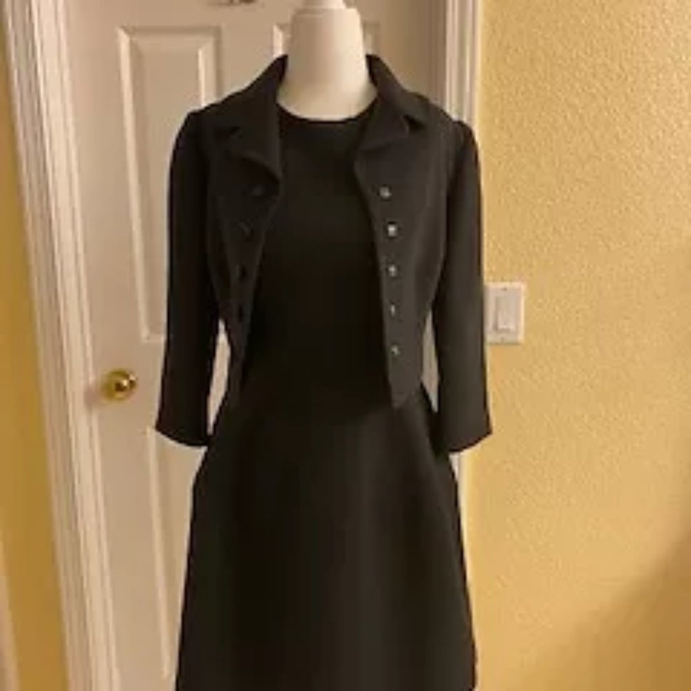 New Dolce & Gabbana Black Dress w/ Blazer